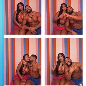 Tiata Bikini Bottom Pink Shimmer